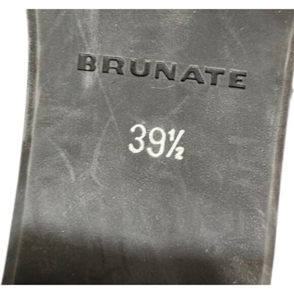 Brunate Women's loafers Fondi Fabric Navy Size EU 39.5/US 8.5 - Picture 12 of 14